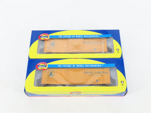 LOT of 8 HO Scale Athearn MEC Maine Central Pine Tree Route Single Door Box Cars