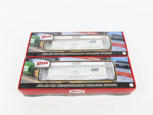 HO Atlas 20000552 PC Penn Central 3-Bay Cylindrical Hoppers #885248 - Sealed