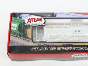 HO Atlas 20000552 PC Penn Central 3-Bay Cylindrical Hoppers #885248 - Sealed