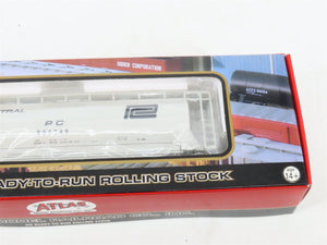 HO Atlas 20000552 PC Penn Central 3-Bay Cylindrical Hoppers #885248 - Sealed