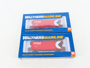 HO Scale Walthers Mainline CP Rail Canadian Pacific Single Door 40' Box Cars