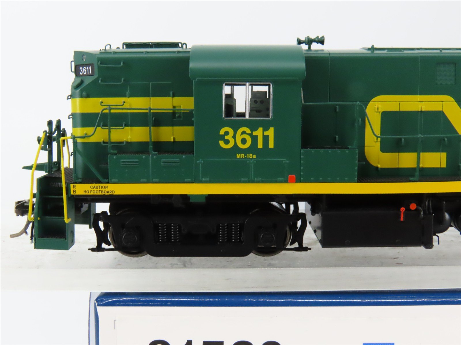 HO Scale Rapido 31560 CV Central Vermont RS11 Diesel Loco #3611 wDCC & Sound