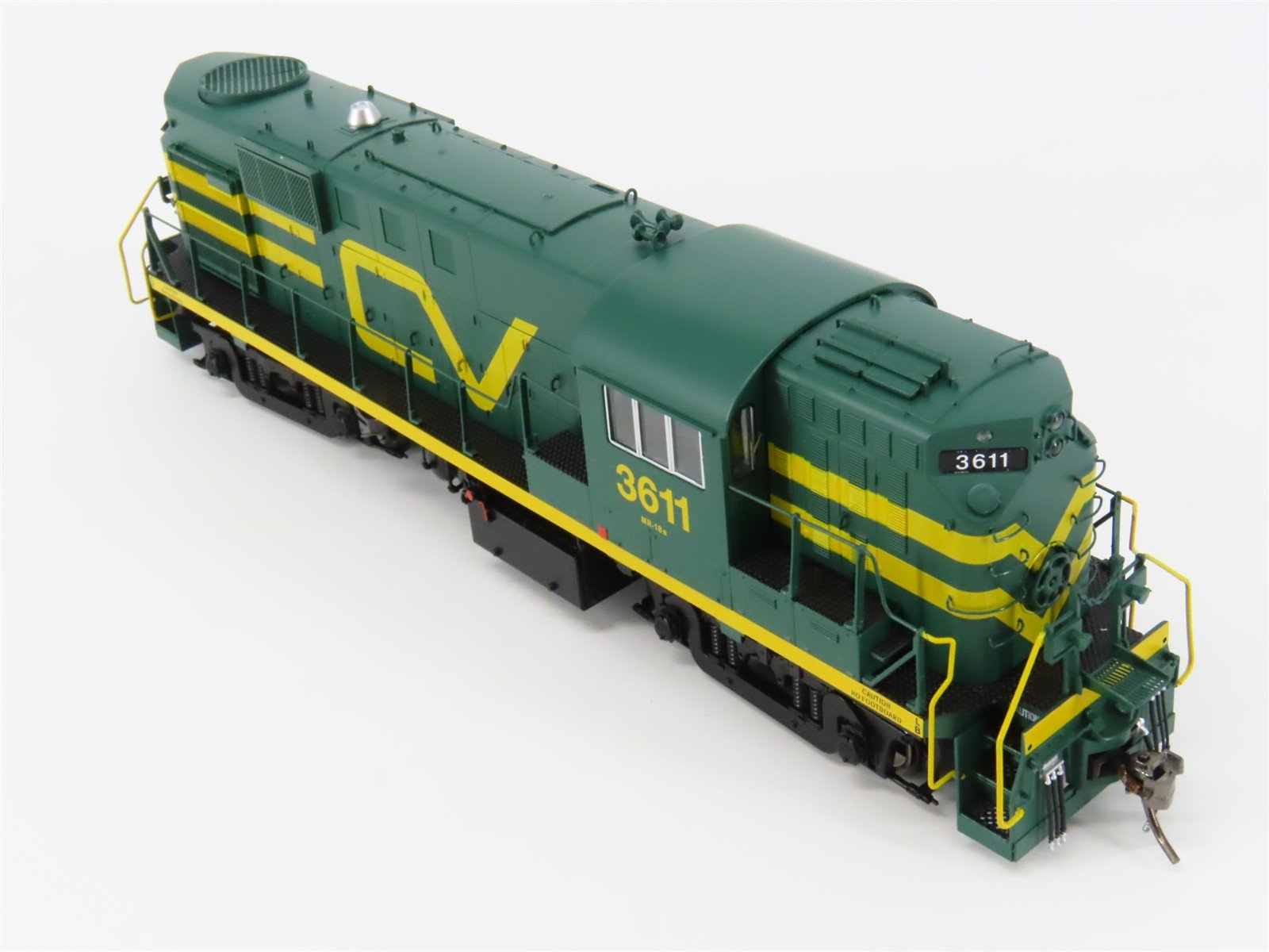 HO Scale Rapido 31560 CV Central Vermont RS11 Diesel Loco #3611 wDCC & Sound