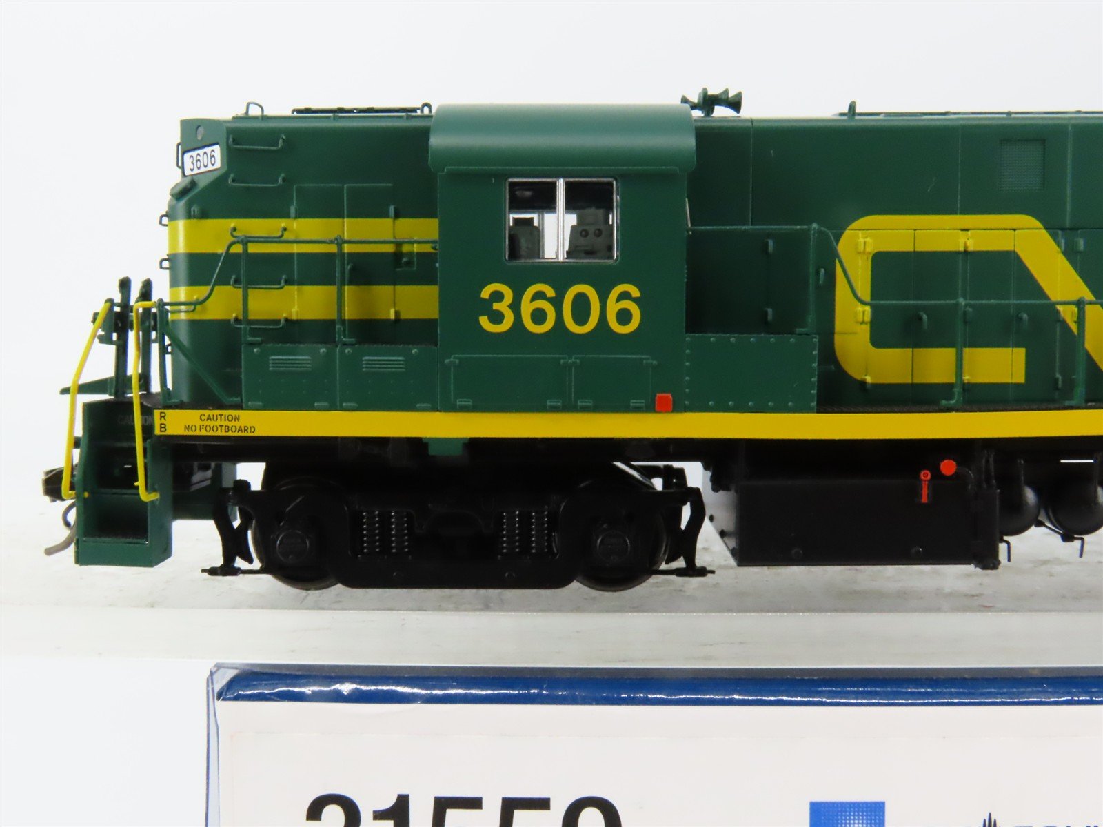 HO Scale Rapido 31559 CV Central Vermont RS11 Diesel Loco #3606 wDCC & Sound