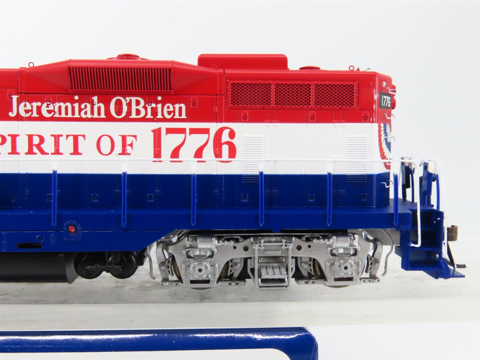 HO Athearn Genesis ATHG82346 BAR Bangor Aroostook GP7 Diesel #1776 wDCC & Sound