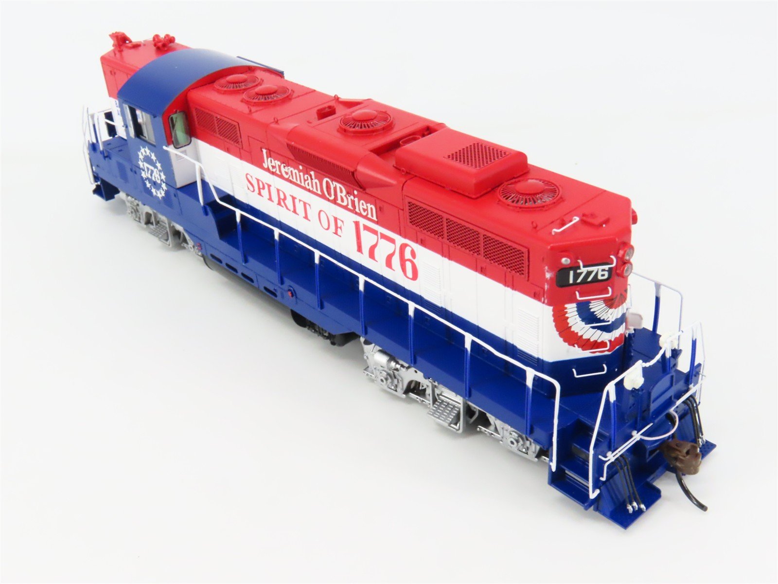 HO Athearn Genesis ATHG82346 BAR Bangor Aroostook GP7 Diesel #1776 wDCC & Sound