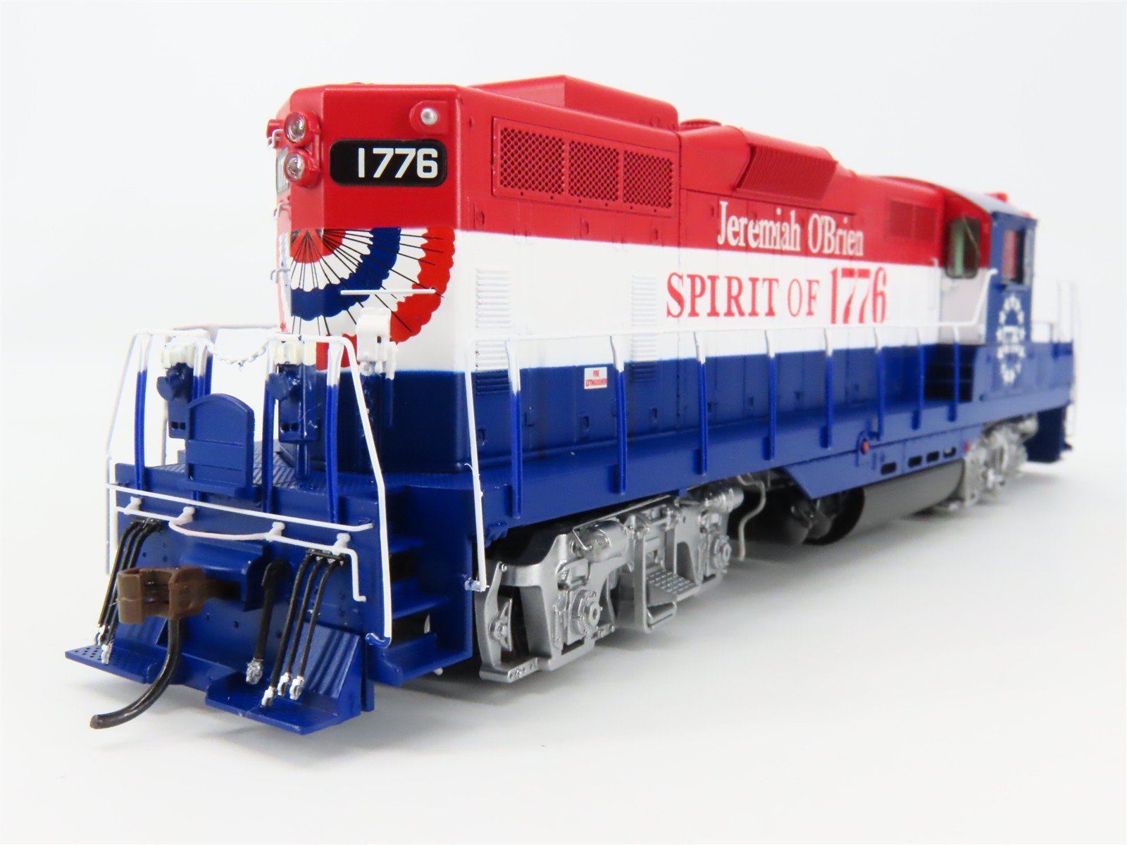 HO Athearn Genesis ATHG82346 BAR Bangor Aroostook GP7 Diesel #1776 wDCC & Sound