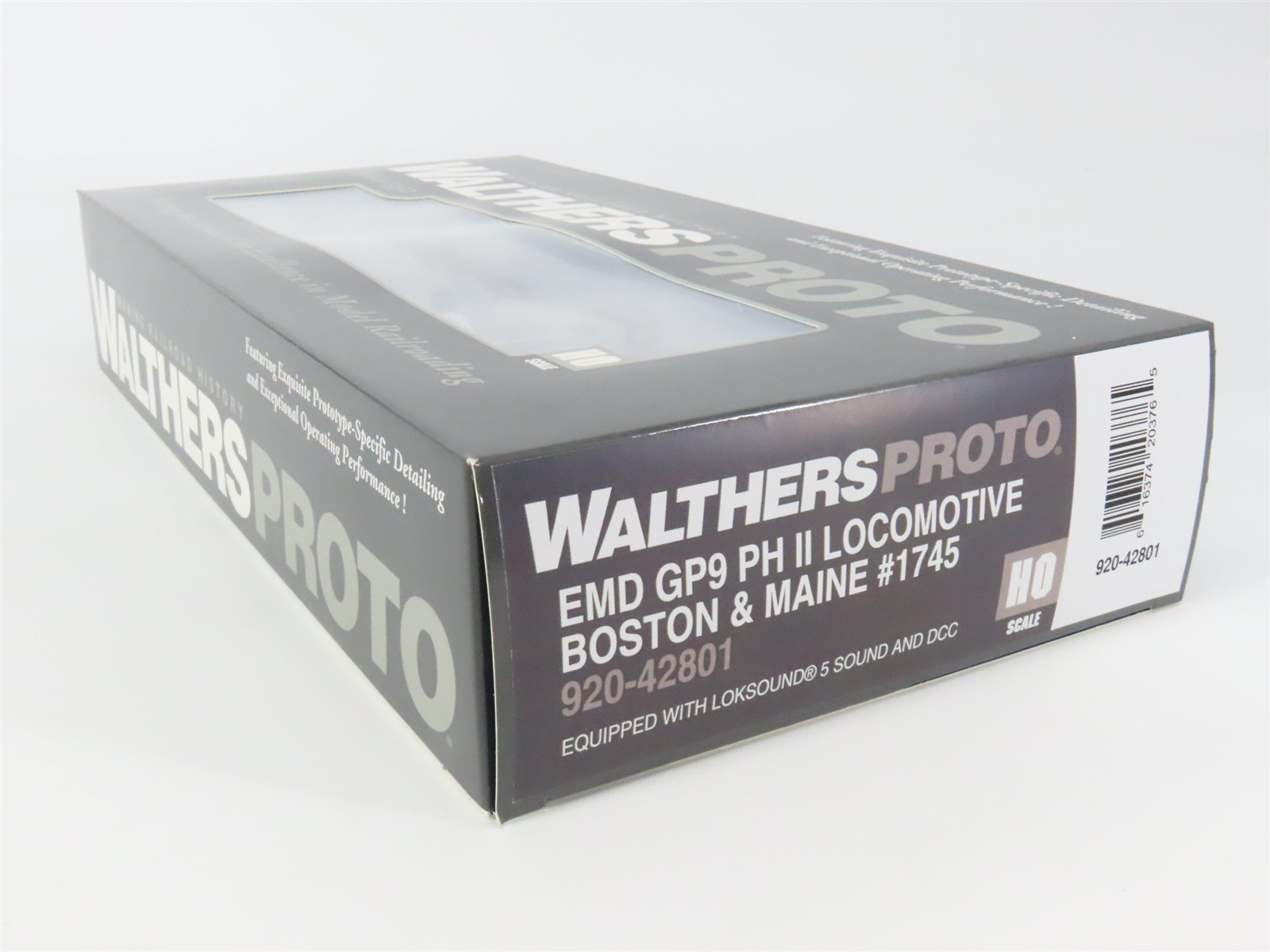 HO Walthers Proto 920-42801 B&M Boston & Maine GP9 Diesel #1745 wDCC & Sound