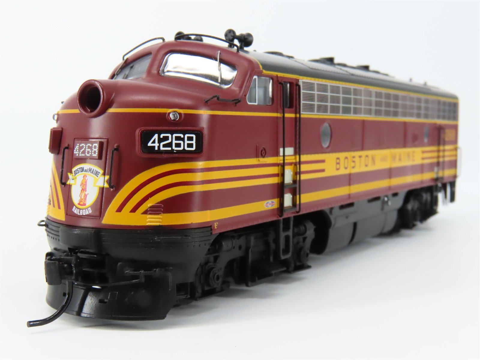 HO Broadway Limited BLI 8201 B&M Boston & Maine F7A Diesel #4268 wDCC & Sound