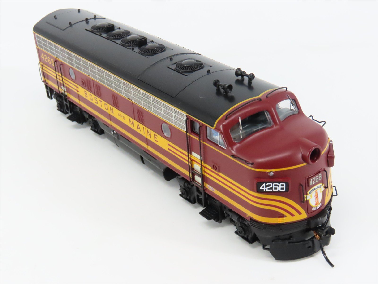 HO Broadway Limited BLI 8201 B&M Boston & Maine F7A Diesel #4268 wDCC & Sound
