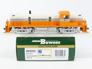 HO Scale Bowser 25283 Interstate RS3 Diesel Locomotive #31 wDCC & Sound