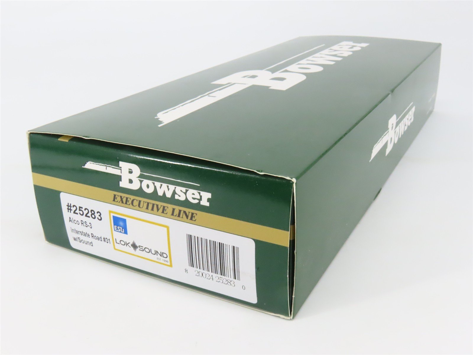 HO Scale Bowser 25283 Interstate RS3 Diesel Locomotive #31 wDCC & Sound