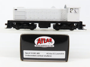 HO Scale Atlas 10001483 Undecorated S2 Diesel Locomotive wDCC & Sound