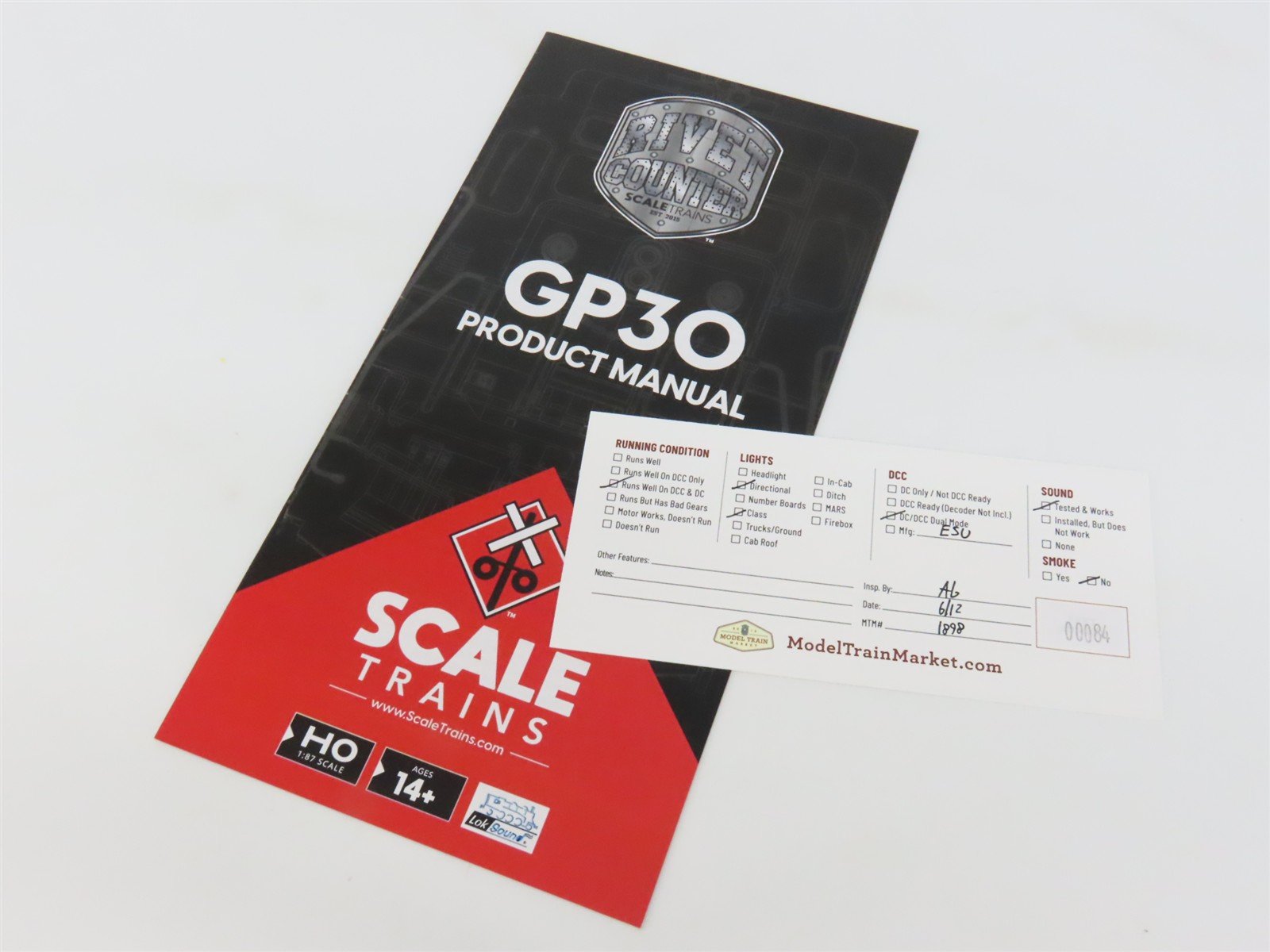 HO Scaletrains.com SXT39239 Southern GP30 Diesel Loco #2585 wDCC & Sound