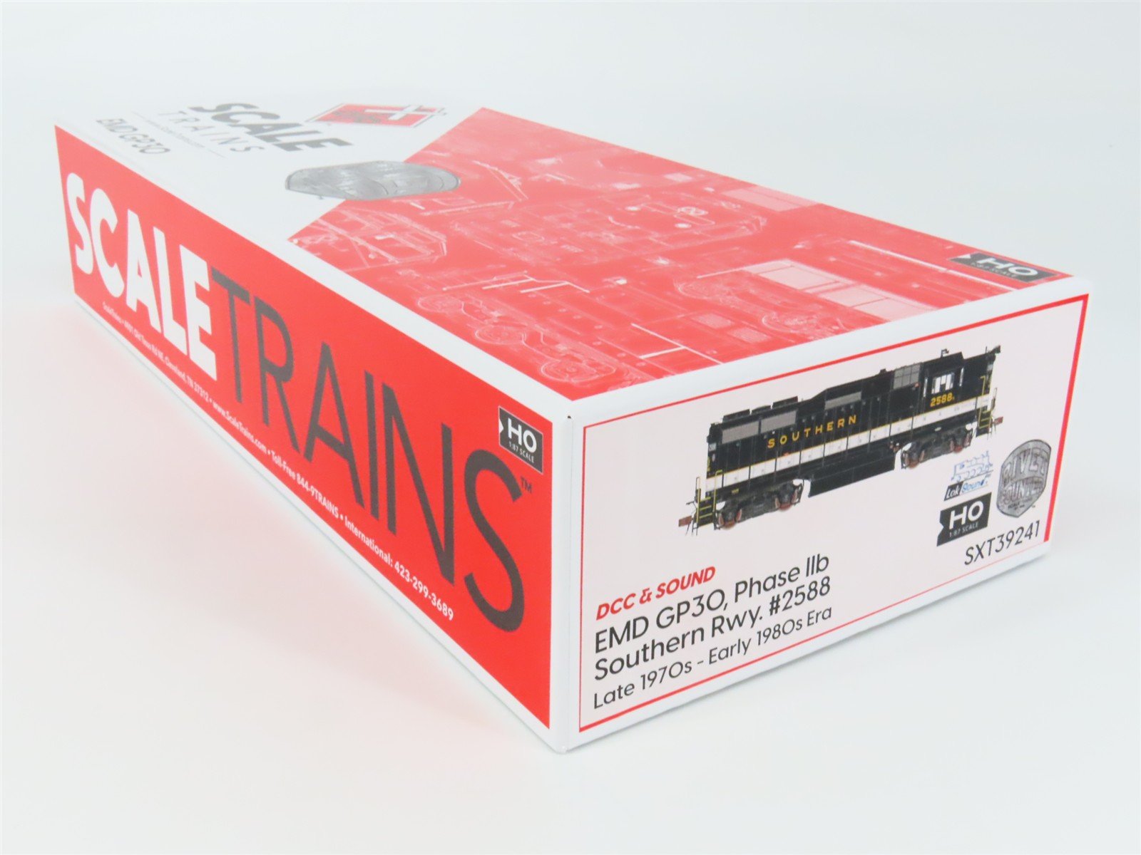 HO Scaletrains.com SXT39241 Southern GP30 Diesel Loco #2588 wDCC & Sound