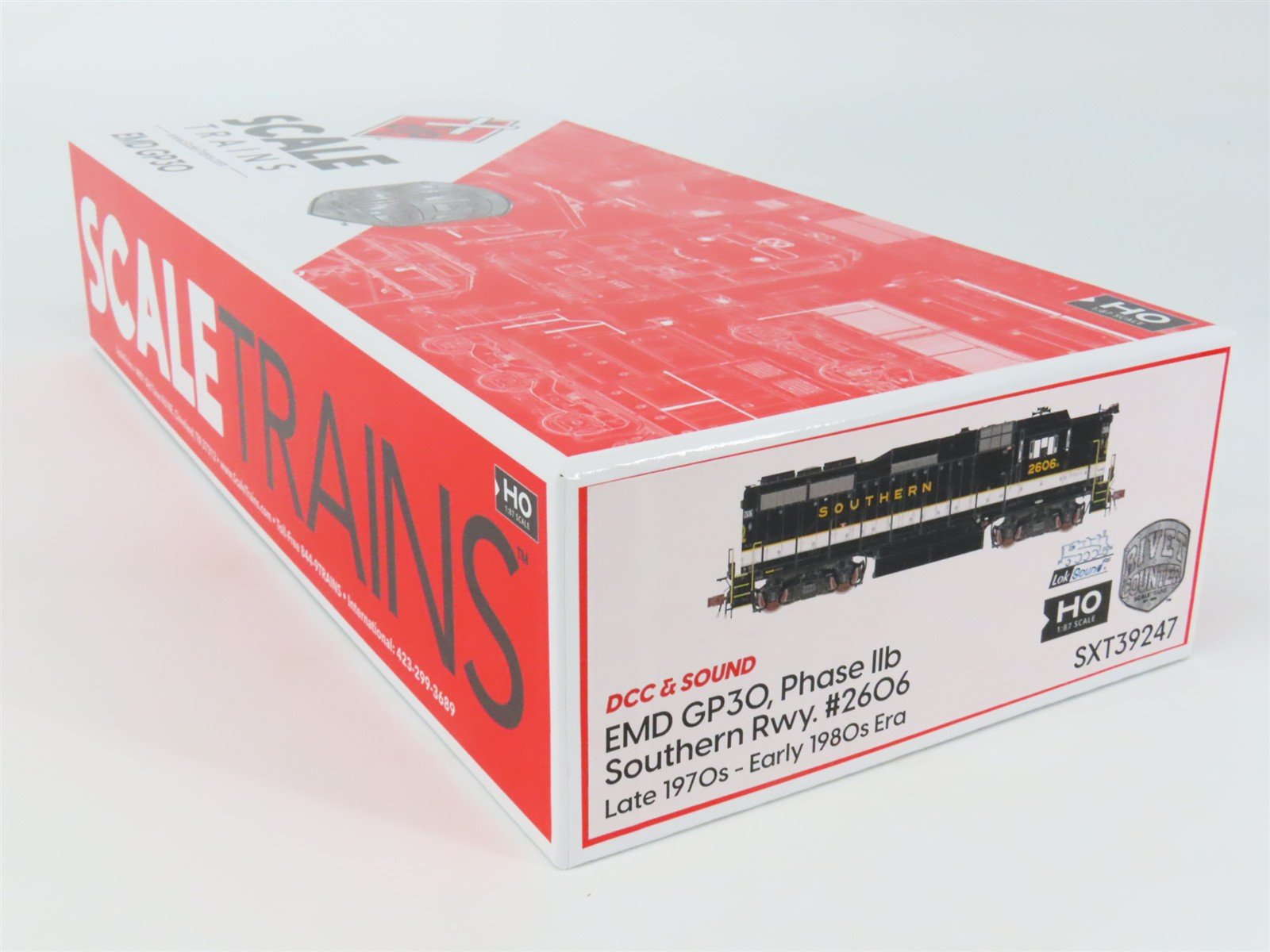 HO Scaletrains.com SXT39247 Southern GP30 Diesel Loco #2606 wDCC & Sound