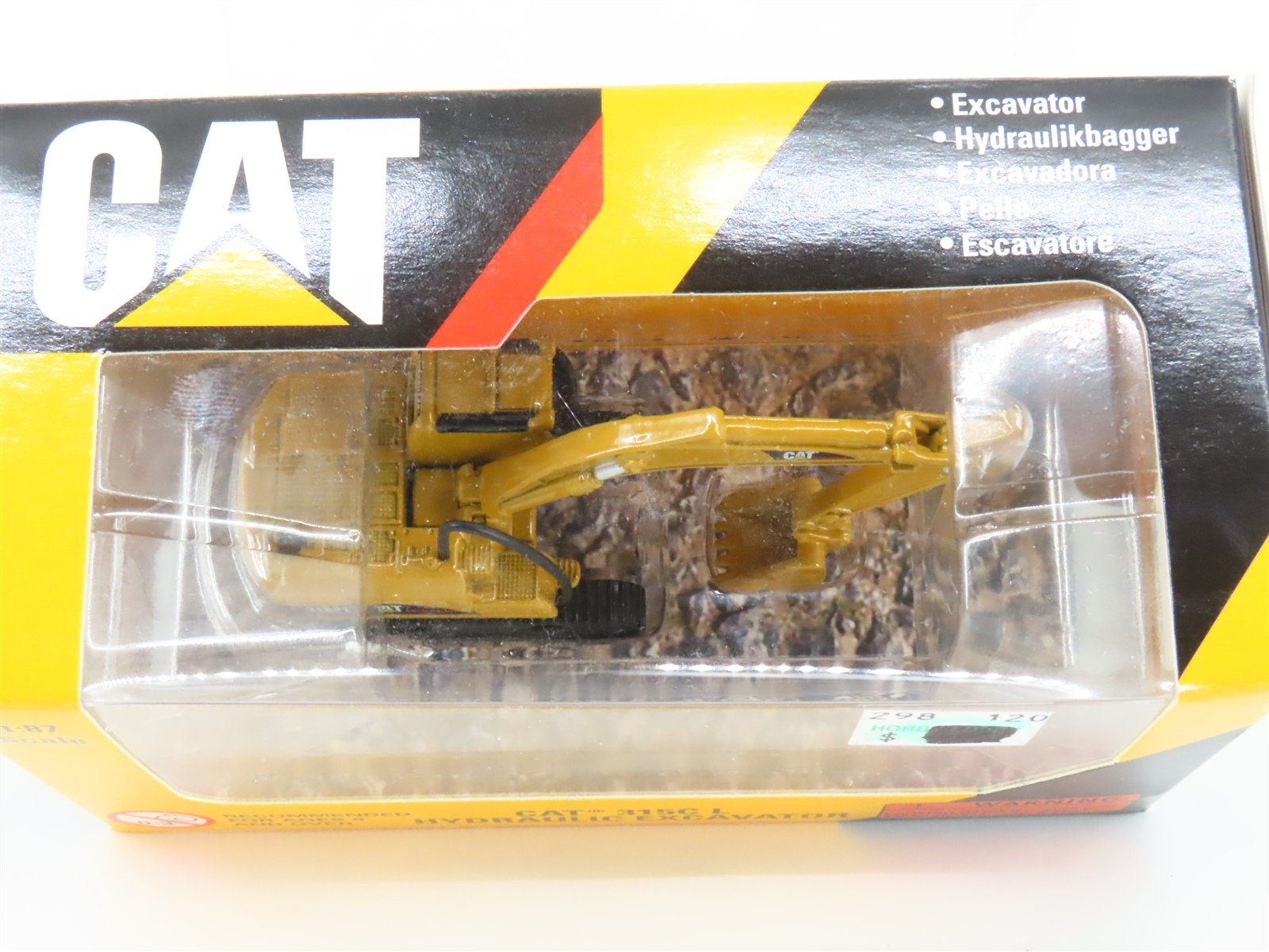 1:87 Scale Norscot 55400 Die-Cast CAT 315C L Hydraulic Excavator SEALED