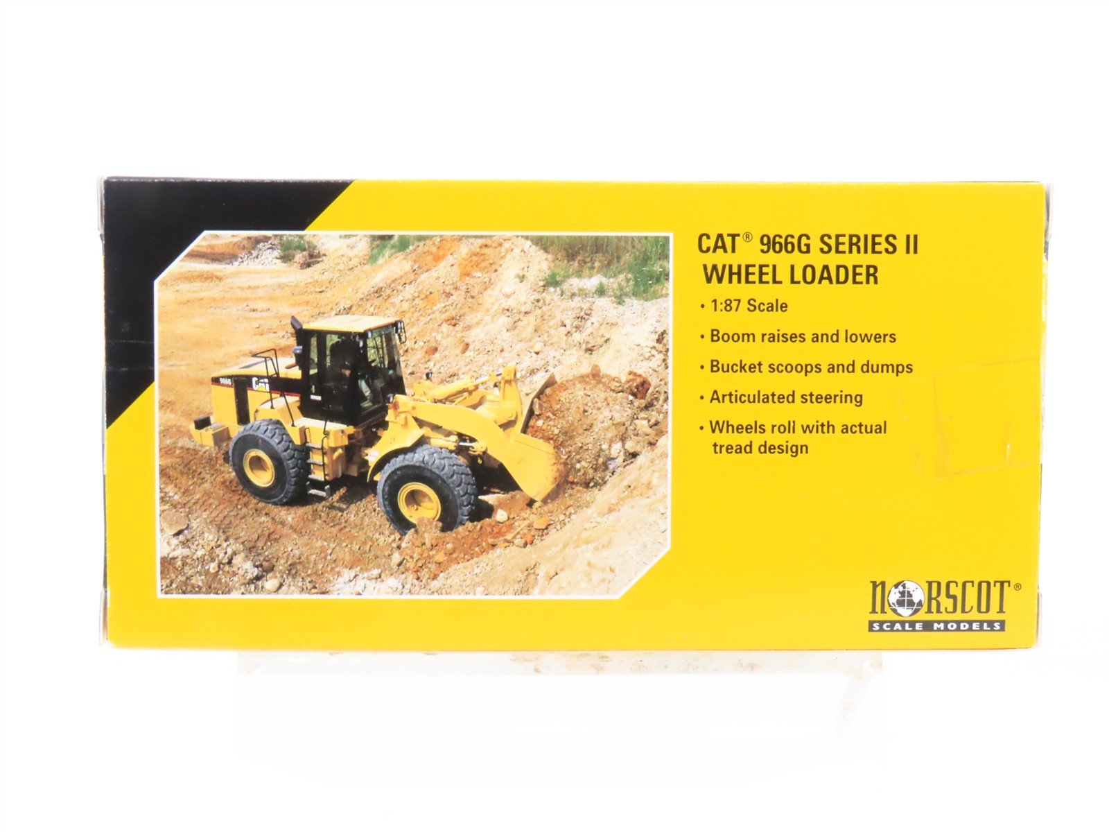 1:87 Scale Norscot 55109 Die-Cast CAT 966G Series II Wheel Loader SEALED