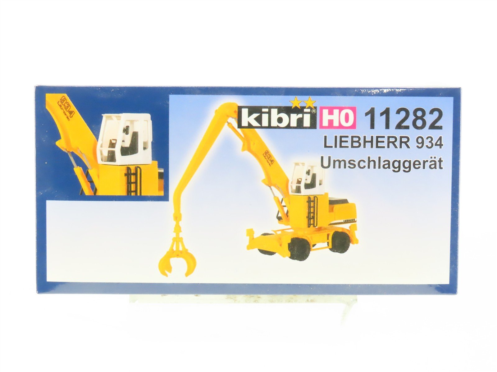 HO Scale Kibri 11282 Liebherr 934 Claw Loader Kit SEALED