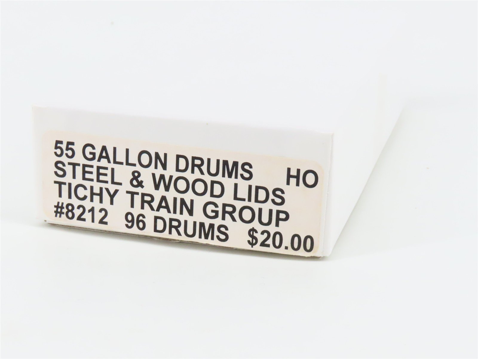 HO Scale Tichy 8212 55 Gal Drums w/Steel & Wood Lids Kit