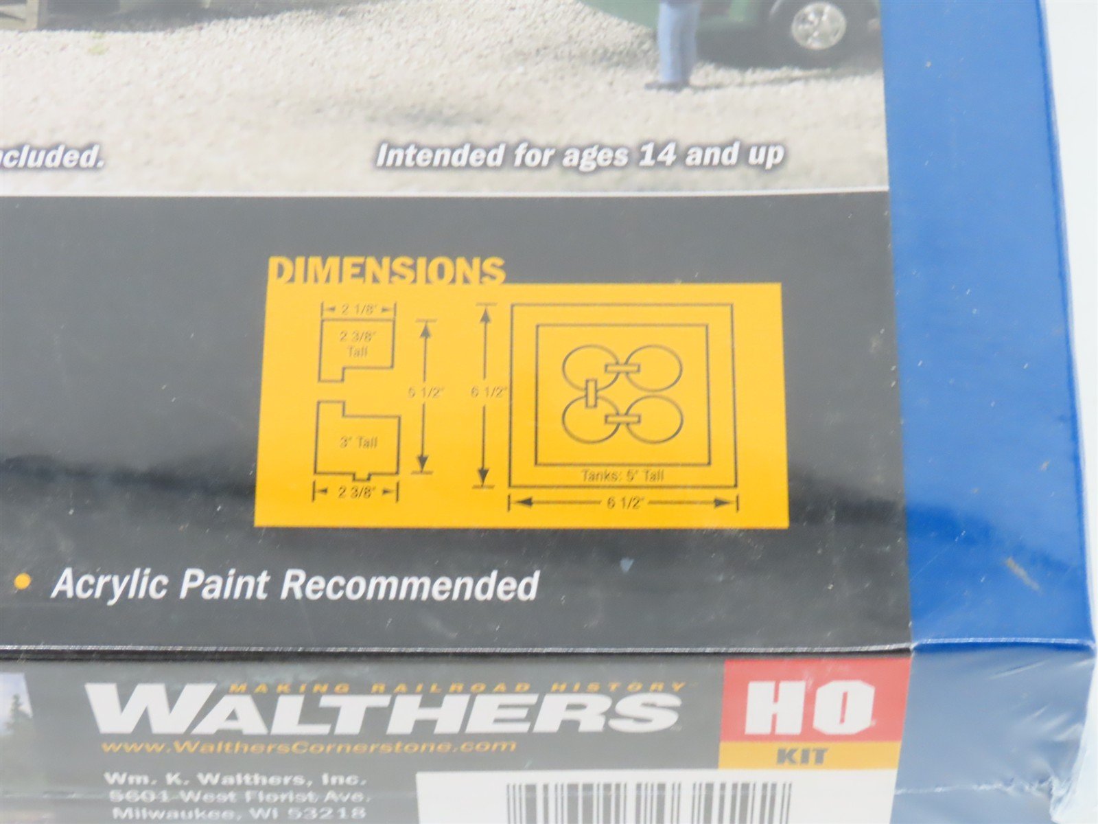 HO 1/87 Scale Walthers Cornerstone Kit 933-2913 McGraw Oil Company - Sealed
