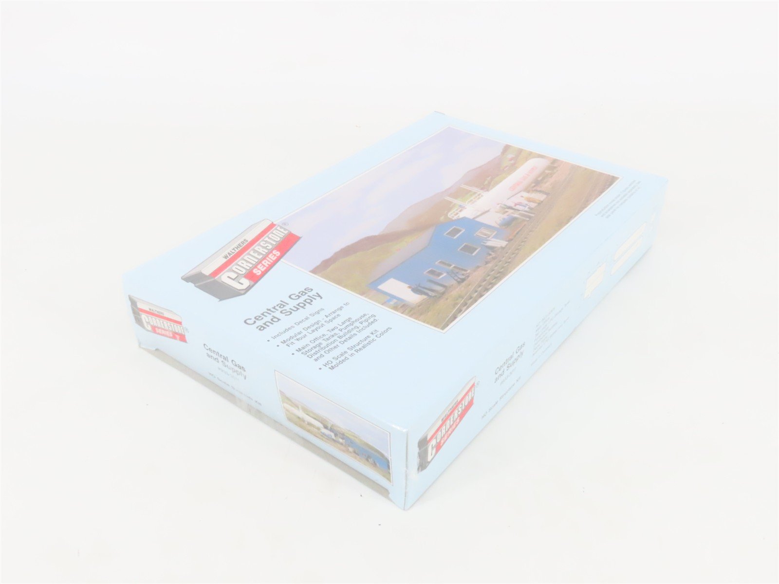 HO 1/87 Scale Walthers Cornerstone Kit 933-3011 Central Gas & Supply - Sealed