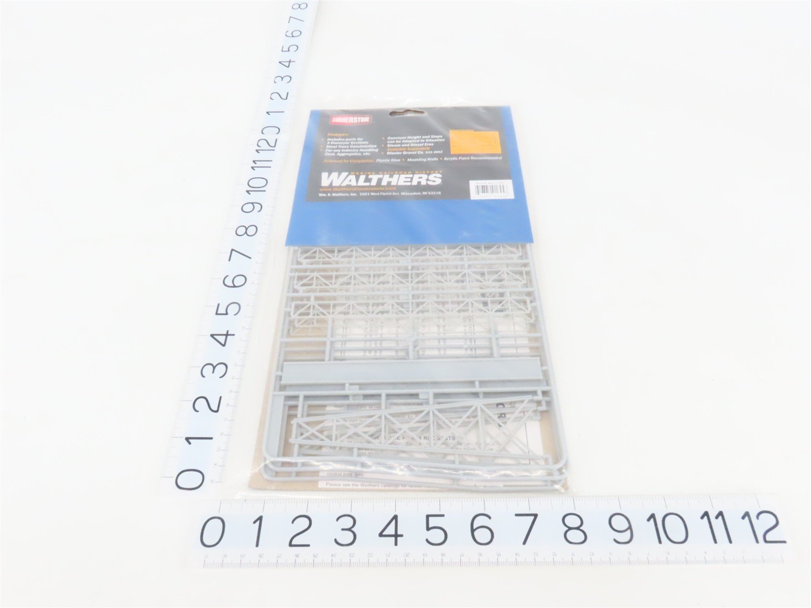 HO 1/87 Scale Walthers Cornerstone Kit 933-3149 Belt Conveyor - Sealed