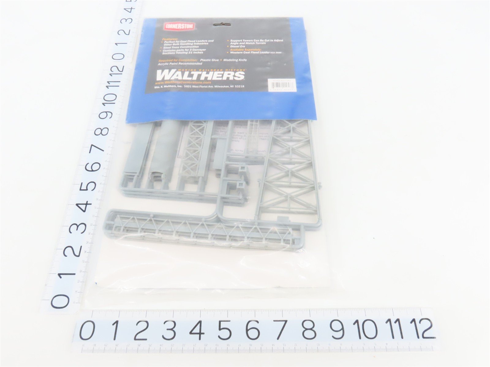 HO 1/87 Scale Walthers Cornerstone Kit 933-3518 Modern Conveyors - Sealed