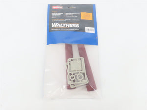 HO 1/87 Scale Walthers Cornerstone Kit 933-3728 Two Brick Smokestacks - Sealed