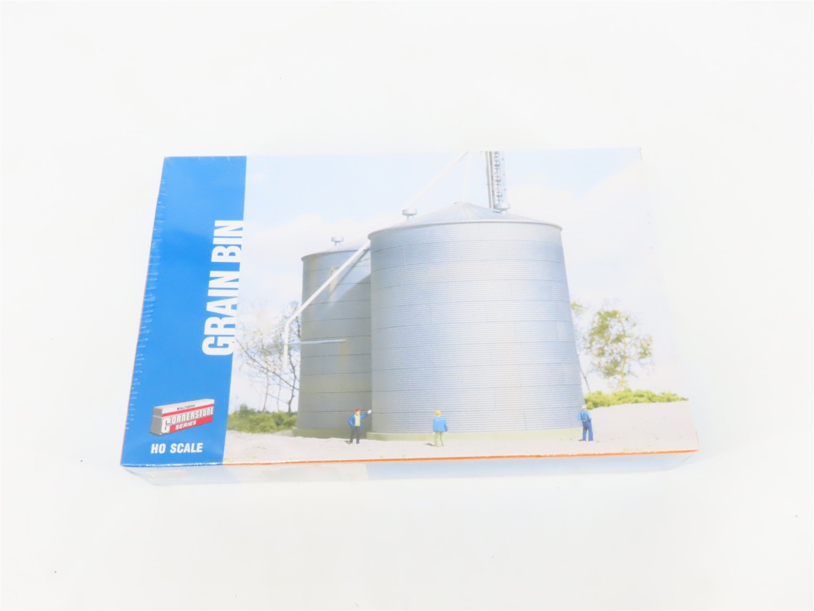 HO 1/87 Scale Walthers Cornerstone Kit 933-3123 Grain Bin - Sealed