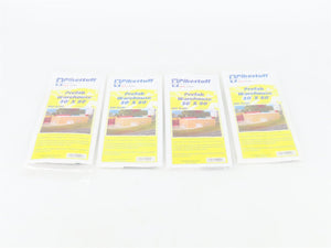LOT of 4 HO 1/87 Scale Pikestuff Kits 541-0004 Prefab Warehouse 30' x 80' Sealed