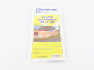 LOT of 4 HO 1/87 Scale Pikestuff Kits 541-0004 Prefab Warehouse 30' x 80' Sealed