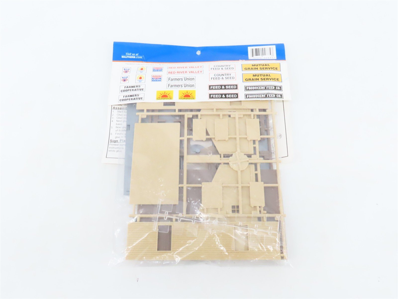 HO 1/87 Scale Walthers Cornerstone Kit 933-3529 Co-Op Storage Shed - Sealed