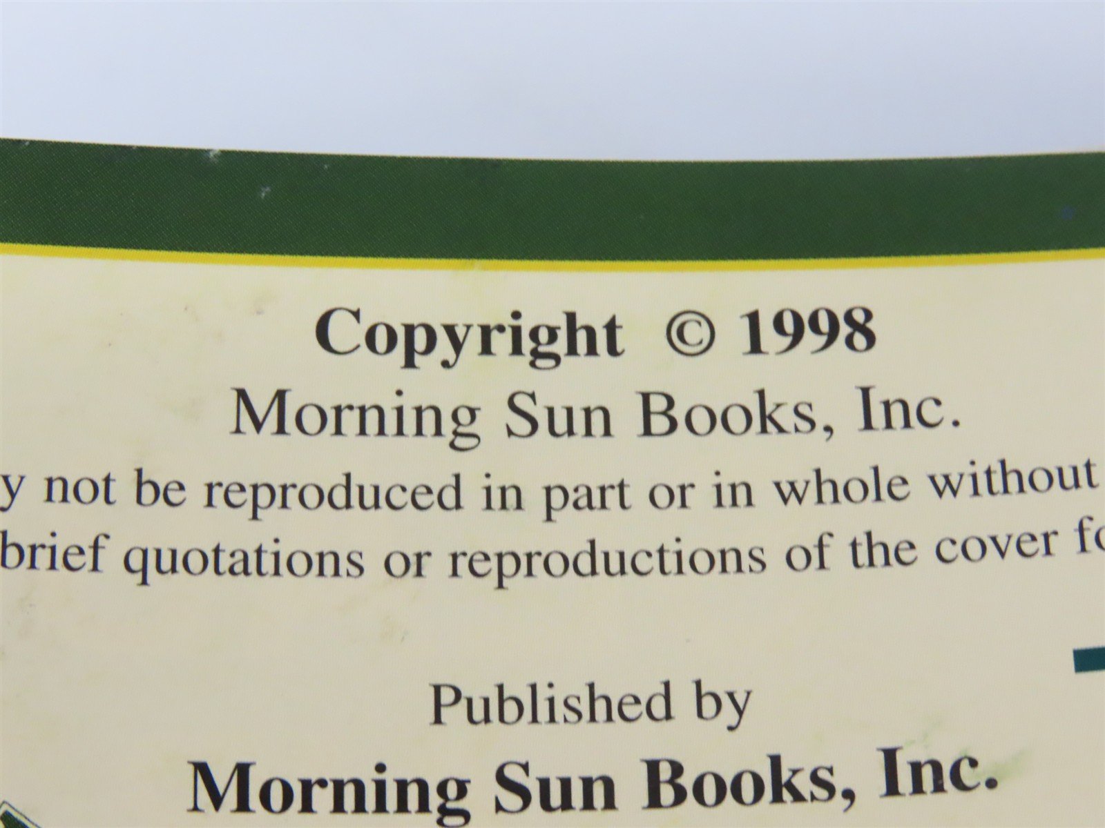 Morning Sun: Seaboard Air Line Color Guide to Freight & Passenger Equip. ©1998