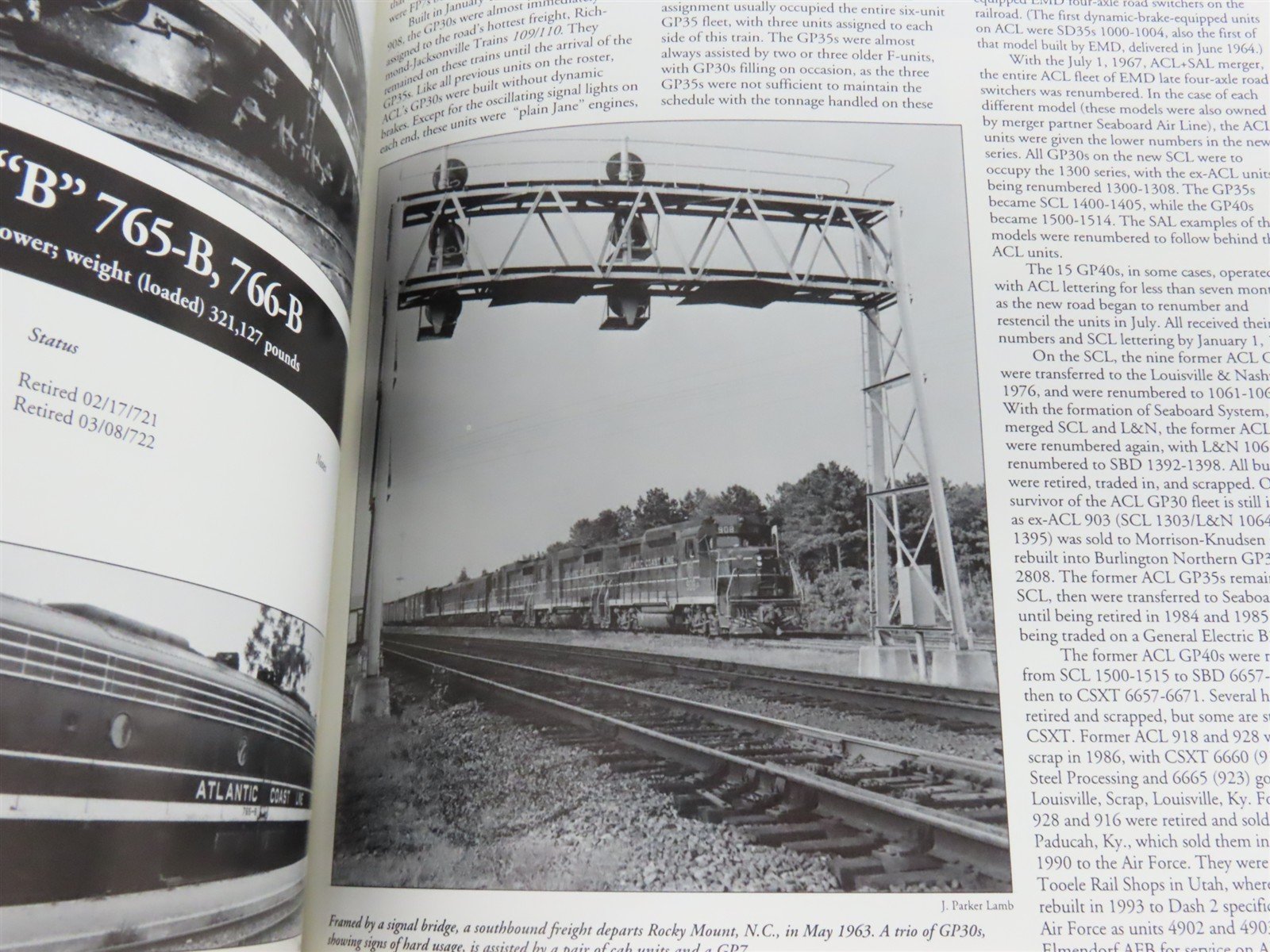 Atlantic Coast Line: The Diesel Years by Warren L. Calloway ©1993 HC Book