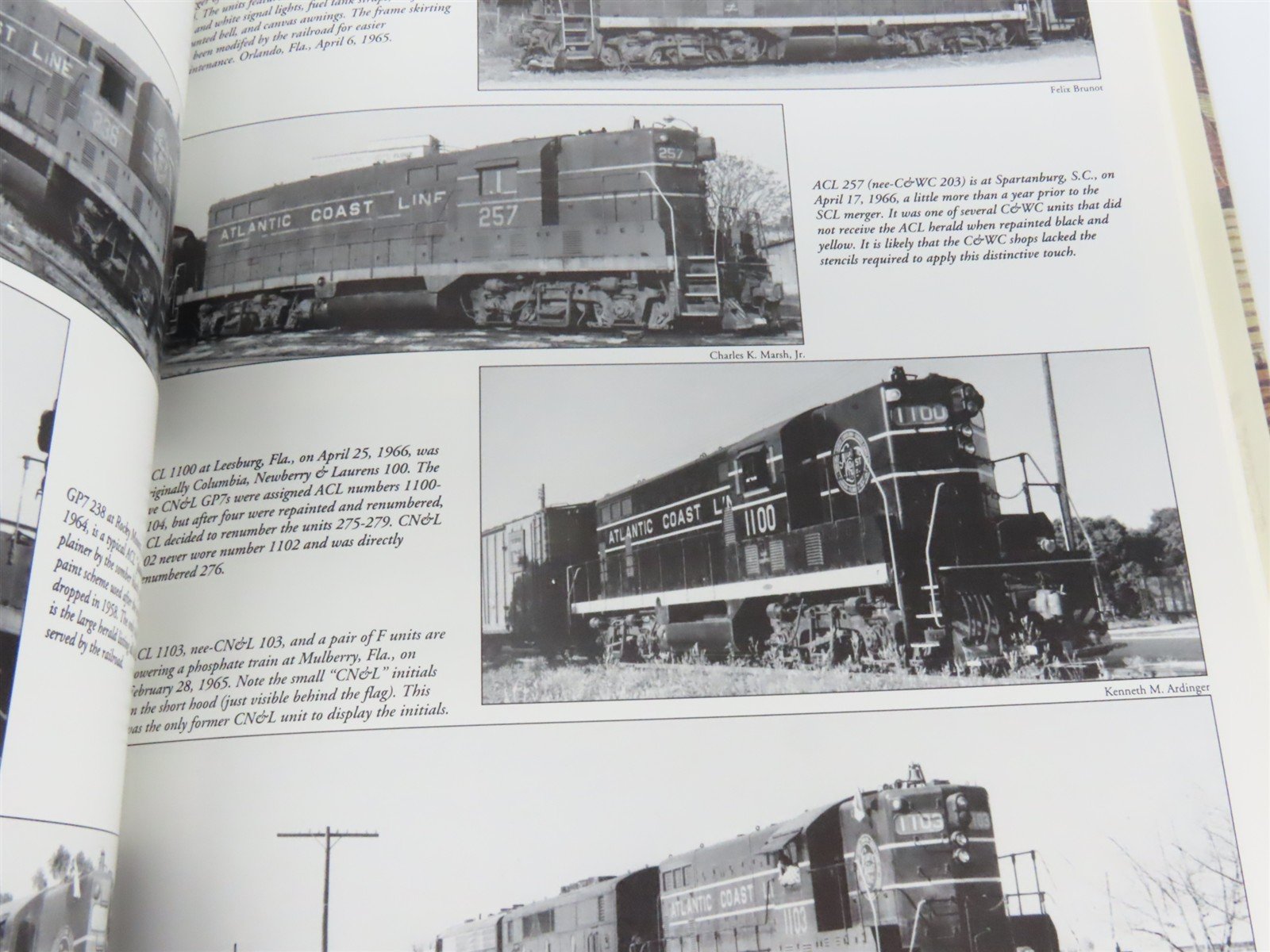 Atlantic Coast Line: The Diesel Years by Warren L. Calloway ©1993 HC Book