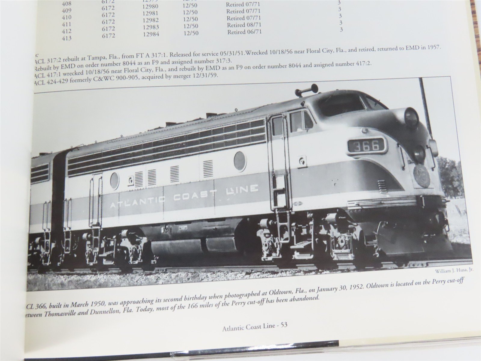 Atlantic Coast Line: The Diesel Years by Warren L. Calloway ©1993 HC Book