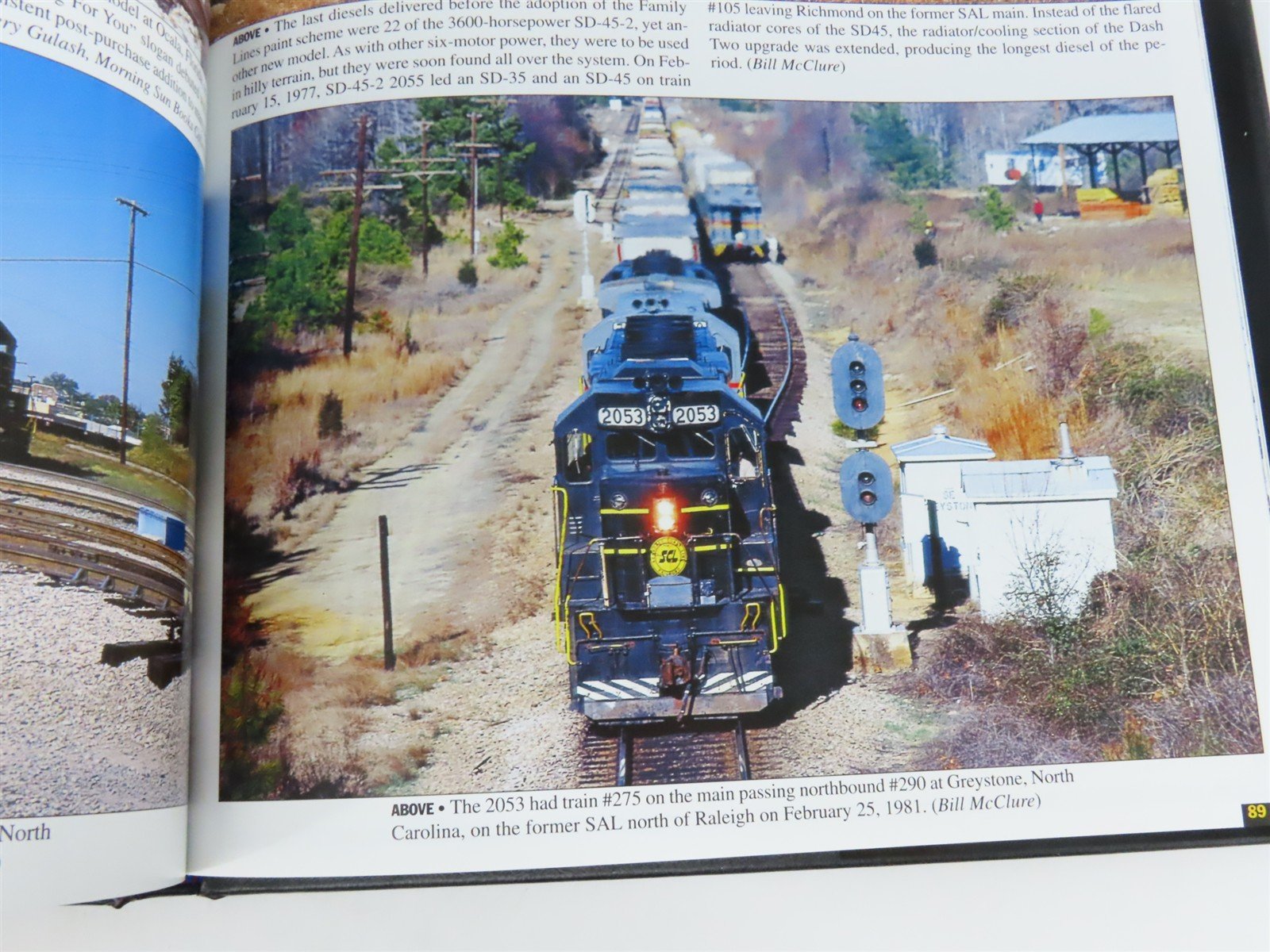 Morning Sun: Seaboard Coast Line In Color by William G McClure III ©2013 HC Book