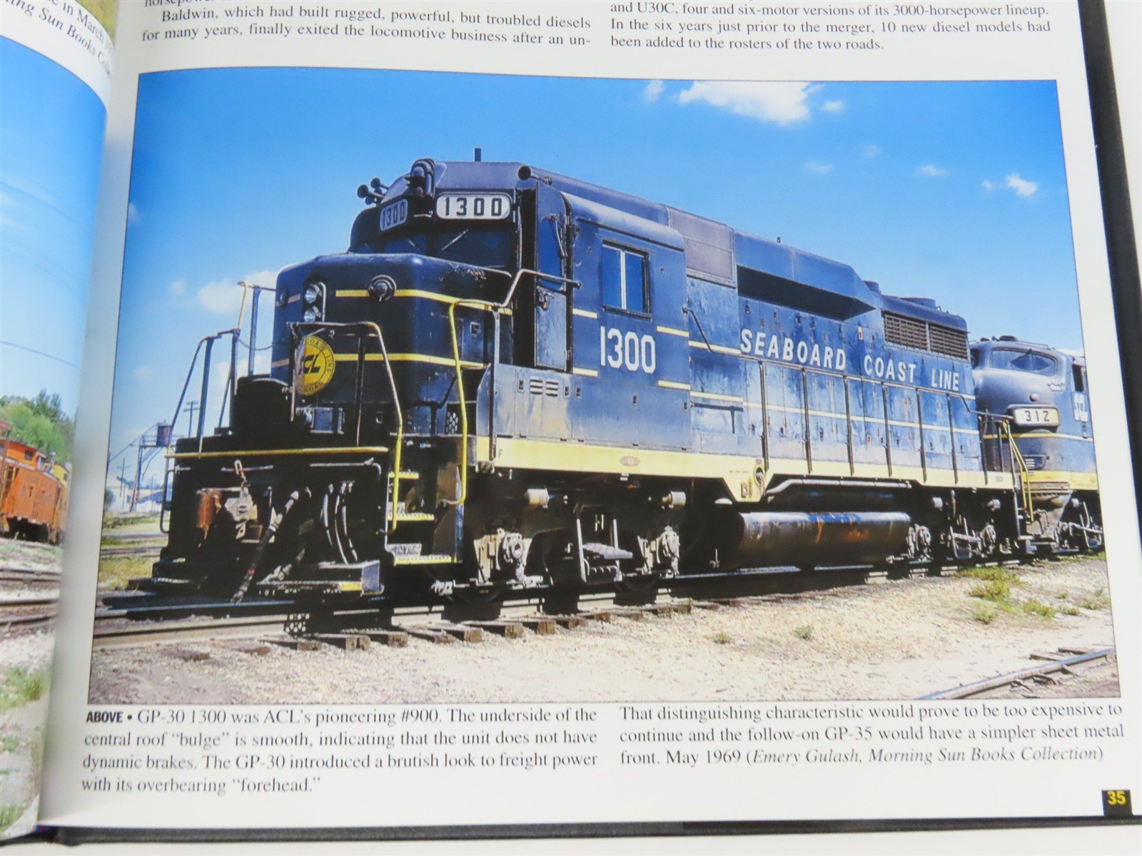 Morning Sun: Seaboard Coast Line In Color by William G McClure III ©2013 HC Book