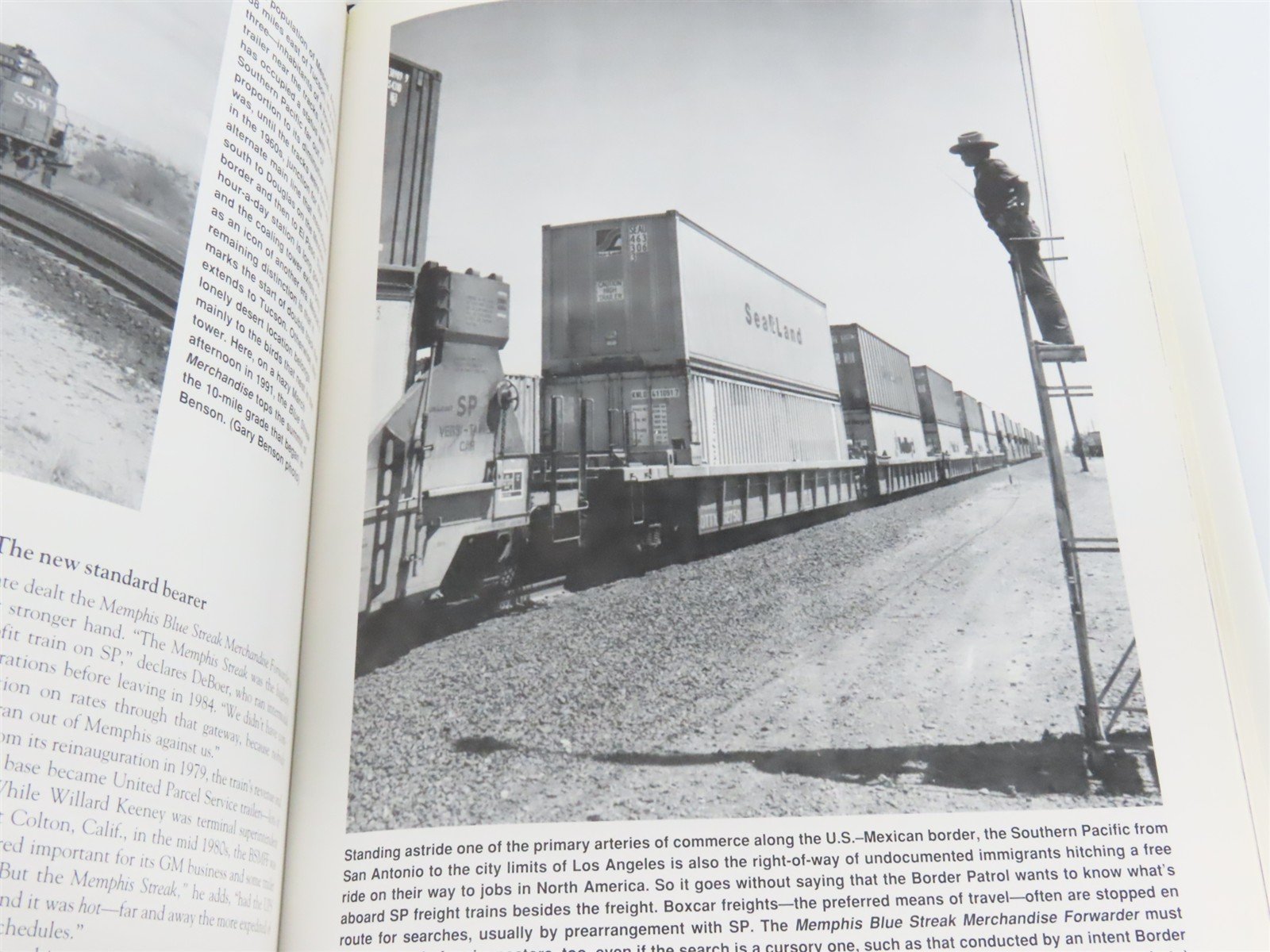 Southern Pacific's Blue Streak Merchandise by Fred Frailey ©1991 HC Book