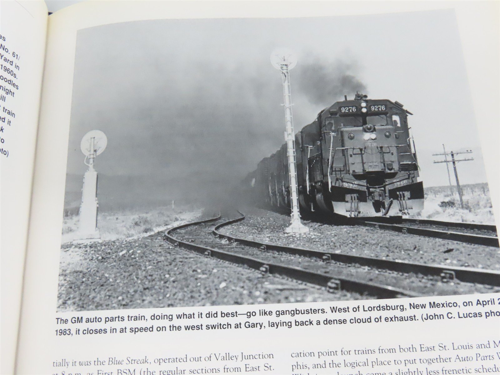Southern Pacific's Blue Streak Merchandise by Fred Frailey ©1991 HC Book