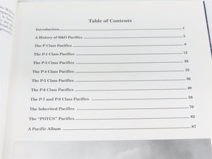 Baltimore & Ohio Pacific Locomotives by Bob Withers ©2013 HC Book