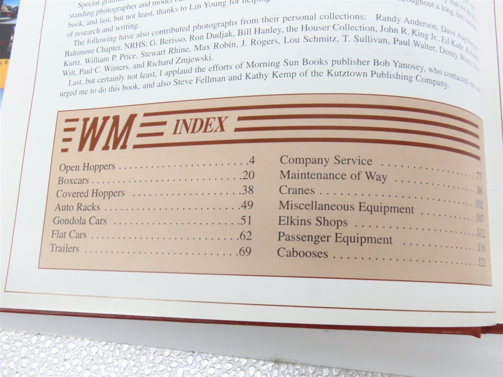 Morning Sun: Western Maryland Color Guide to Freight & Passenger Equipment ©1995
