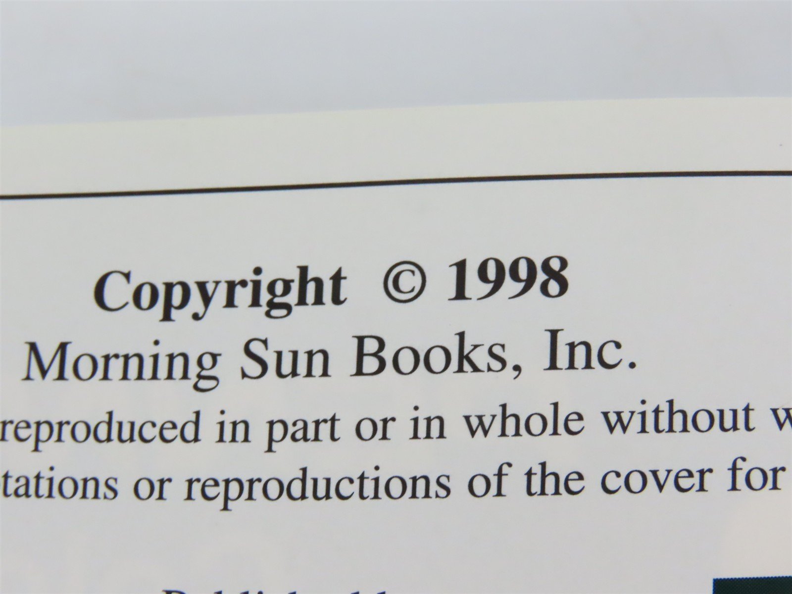 Morning Sun: Penn Central Color Guide to Freight & Passenger Equipment ©1998