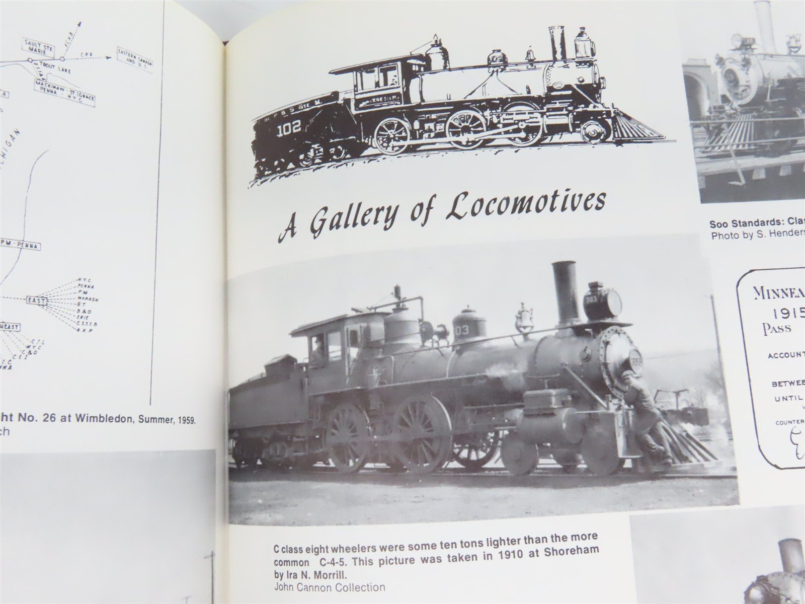 Saga of the Soo: West from Shoreham by John A. Gjevre ©1973 HC Book - SIGNED