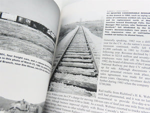 Central Vermont Railway's Richford Branch by Jim Jones ©2024 SC Book - SIGNED