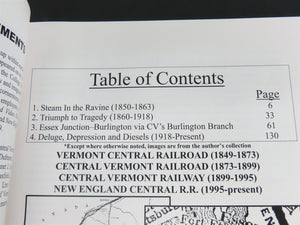 Central Vermont Railway's Burlington Branch by Jim Jones ©2025 SC Book - SIGNED