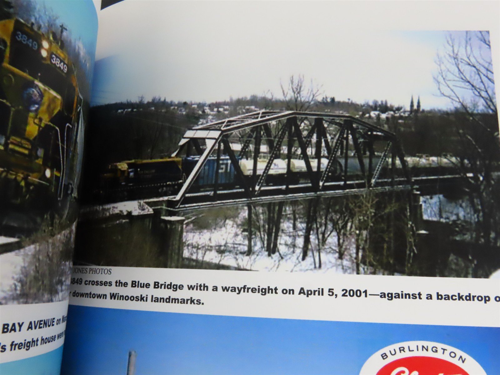 Central Vermont Railway's Burlington Branch by Jim Jones ©2025 SC Book - SIGNED