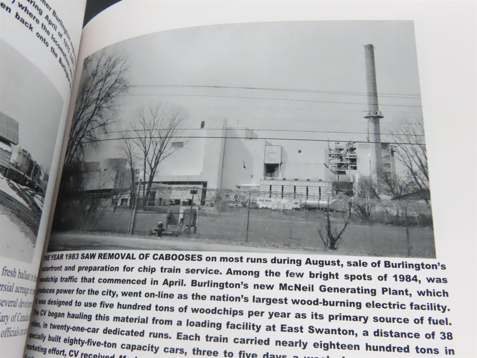Central Vermont Railway's Burlington Branch by Jim Jones ©2025 SC Book - SIGNED