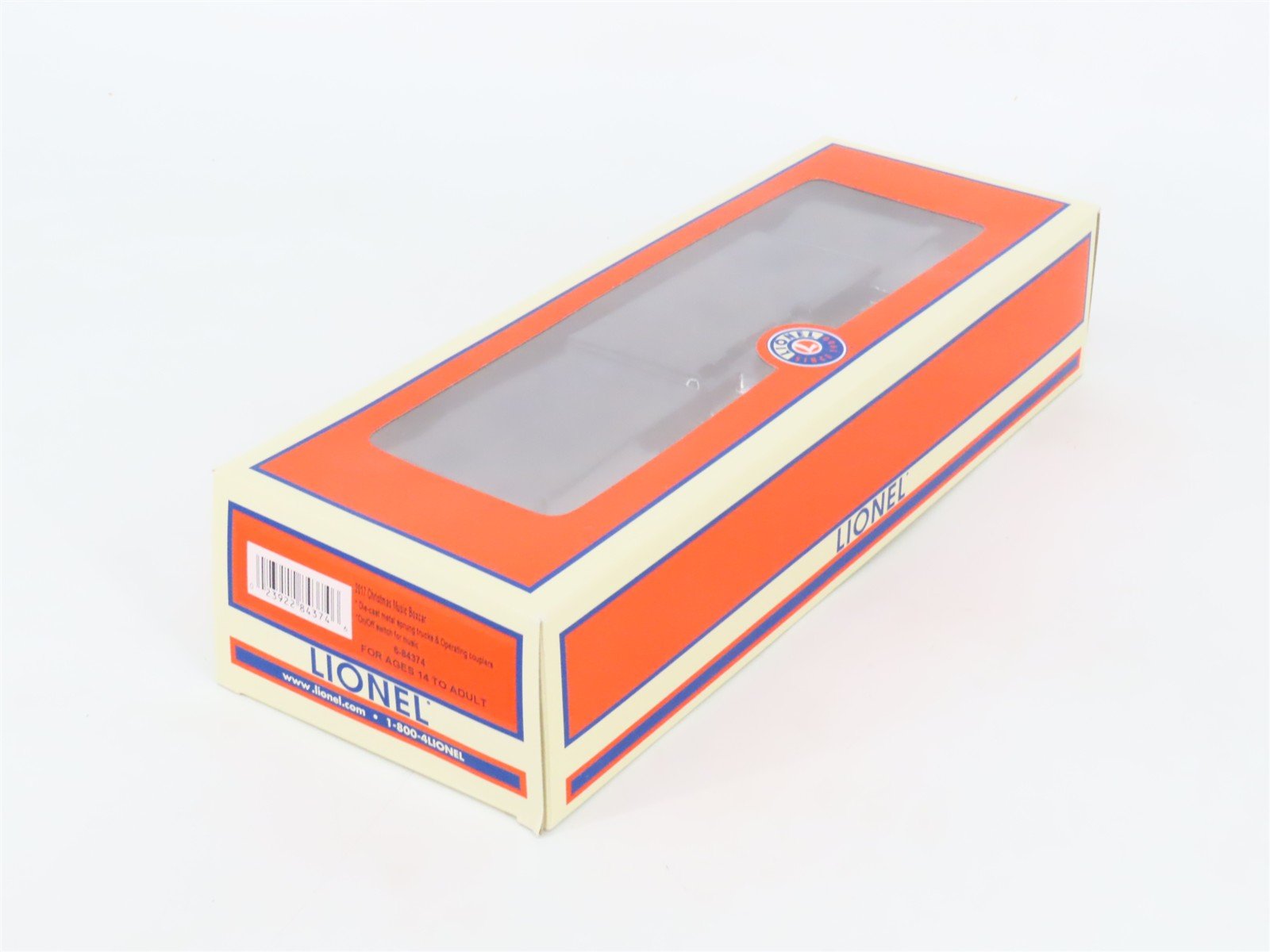 O Gauge 3-Rail Lionel 6-84374 2017 Christmas Music Boxcar #84374